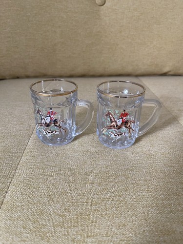 Vintage shot glass with - vintage,