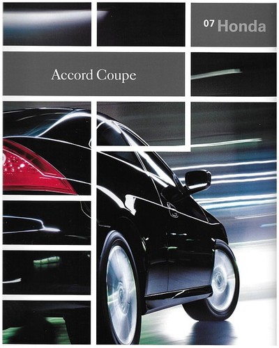 2007 honda accord - honda, sales