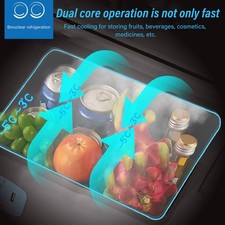 12 24 Volt Car Refrigerator Portable 19L Car Freezer Mini Fridge For R 6428 JY