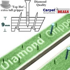 Top hat carpet gripper - hat,