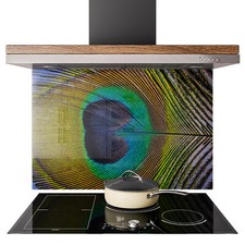 Glass splashback kitchen tile - glass,