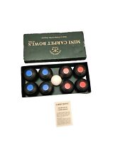 MINI CARPET  BOWLS - BY-  TOWNSEND  , Made In Frinton-On-Sea - England 