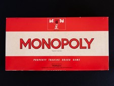Vintage 1970's Monopoly Board
