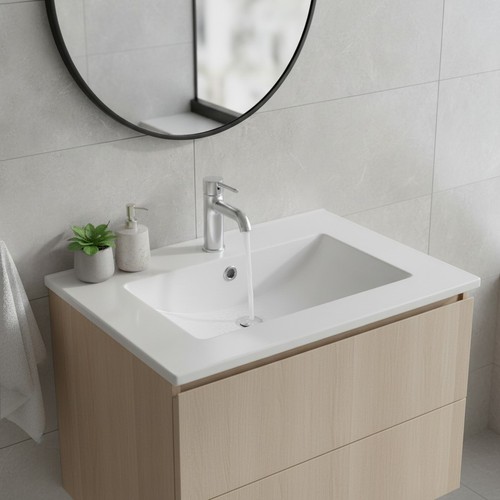 Contemporary white ceramic - contemporary,