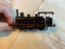 Electrotren h0 0-6-0 tank loco. E0043 L. Aguirre 030-0221 black, red lining 