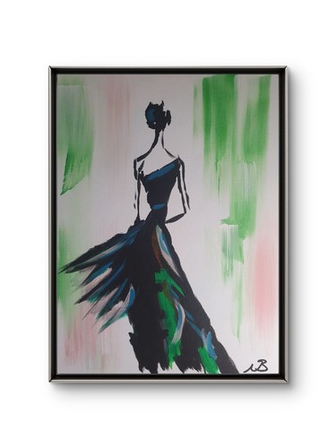 Original acrylic painting - original,