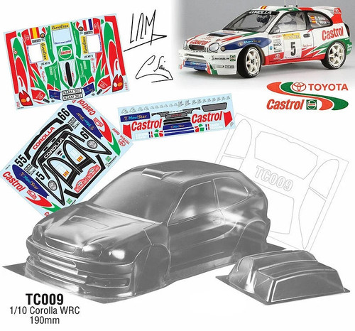 Toyota corolla wrc - wrc, body