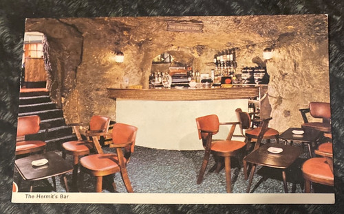 Used postcard the hermit - postcard,