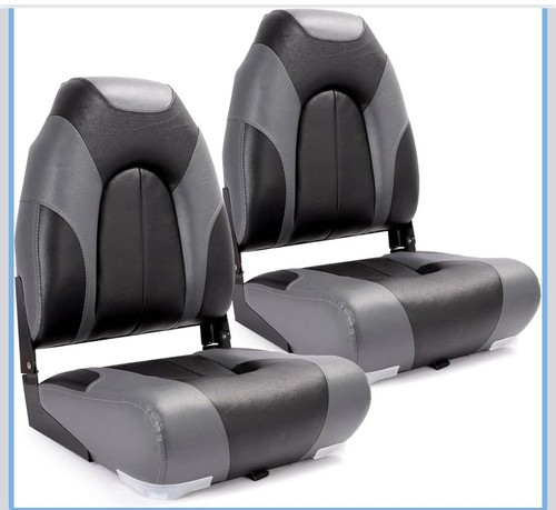 Low back folding boat seat - low,