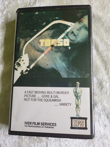 Torso vhs pal pre - big, box