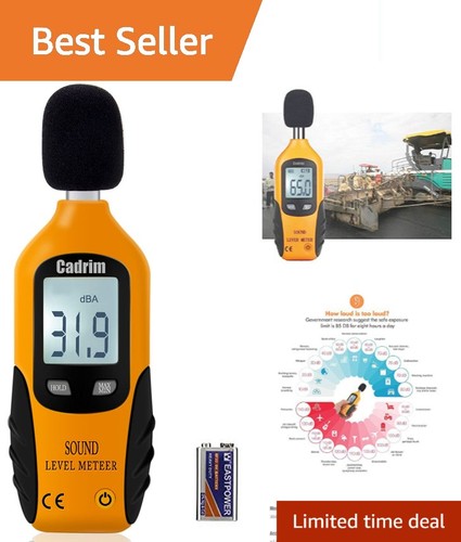 Precision noise meter - noise, 30-130db