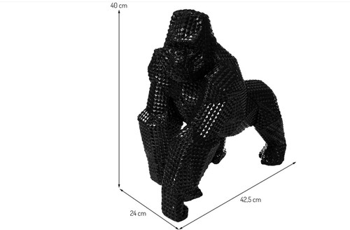 Sculpture gorilla in - gorilla,