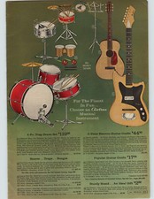 1965 PAPER AD Musical
