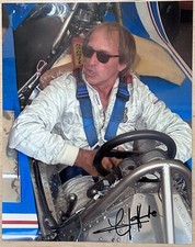 Hand Signed Autograph Jacques Lafite Formula 1 Le Mans Williams Ligier  Talbot