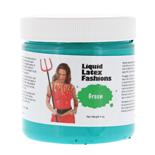 Green liquid latex - green, 4