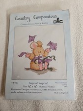 DMC Country Companions Surprise Surprise Cross Stitch Kit K926