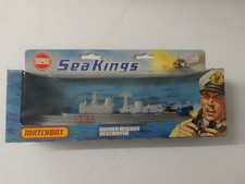 Vintage Matchbox Sea Kings K 308 Guided Missile Destroyer Boxed 1975 NOS