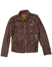 Superdry Mens Military Leather
