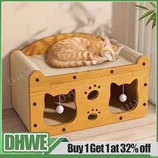 Cat Cardboard House Scratching