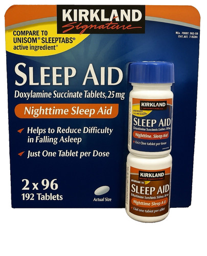 Kirkland sleep aid 192 tabs - kirkland,