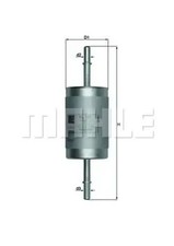 Fuel filter In-Line Filter KL