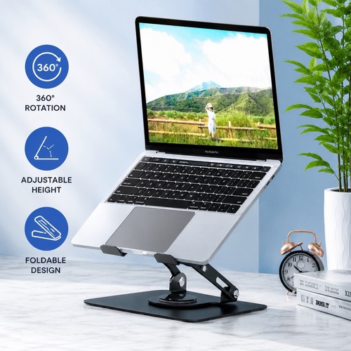 360 rotating laptop stand - rotating,