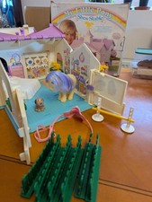 G1 My Little Pony Show Stable with Pony and Original Accessories  1980's Boxed