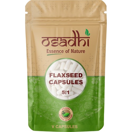 Flaxseed 2500mg capsules - 2500mg,