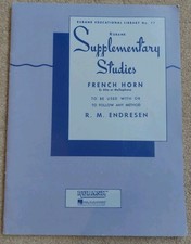 Rubank Suplementary Studies For French Horn Eb Alto Or Mellophone
