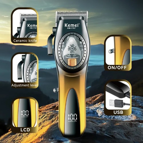Kemei 1767 hair clipper - km-1767,