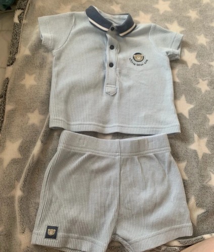 Teddy bear blue outfit - teddy,