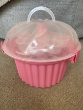 Cute Pink 24 Carousel Cupcake