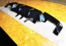 BMW 5 Series M5 F10 F11 M Sport Gloss Black Rear Valance Diffuser Quad Exhaust