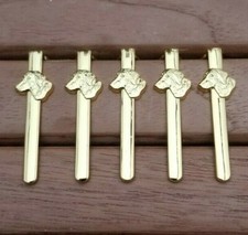 5  GOLD PLATED DOGS HEAD PEN