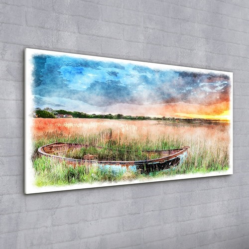 Wall art glass print - wall,