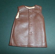 1/6 scale WW2 British SAS "Leather" Jerkin / waistcoat for 12" action figure