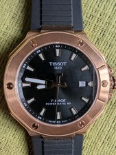 Tissot T-Race Powermatic 80 Rosegold With Black Dial