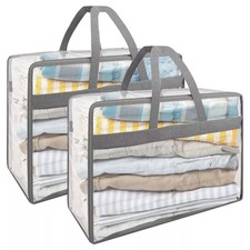 2pcs pvc clothes storage - 2pcs,