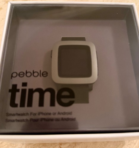 Pebble time smart watch 2015 - time,