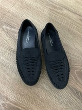 Next Boys Shoes Weave Loafers Navy Blue Size UK 13