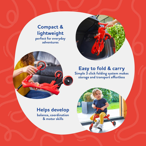 Scuttlebug wheel foldable - scuttlebug, 3-wheel