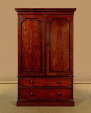 Mahogany Wardrobe or Linen