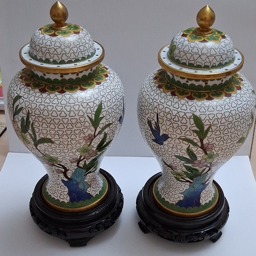Matching pair cloisonne - pair, of