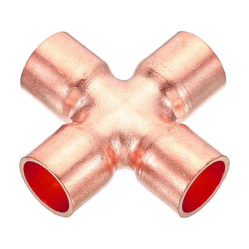 Inch copper cross - 1/2, pipe