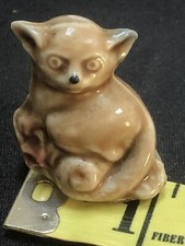 VINTAGE MINIATURE RING TAILED LEMUR Nose WADE ENGLAND REAL ENGLISH PORCELAIN