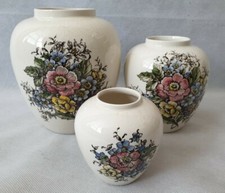 Vintage Art Deco Set of Three