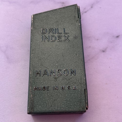 Vintage drill index - vintage,
