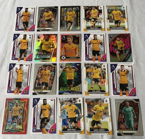 Wolves 26x card bundle - wolves, fc