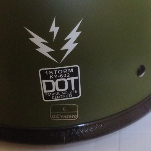Dot 1storm motorcycle - 1storm, half