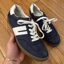 Paul Green Blue Nubuck Leather